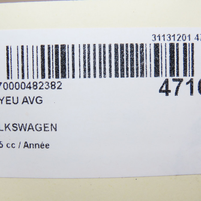 Moyeu avg occasion VOLKSWAGEN TRANSPORTER V Phase 1 06-2003->08-2009 7H0498611 6