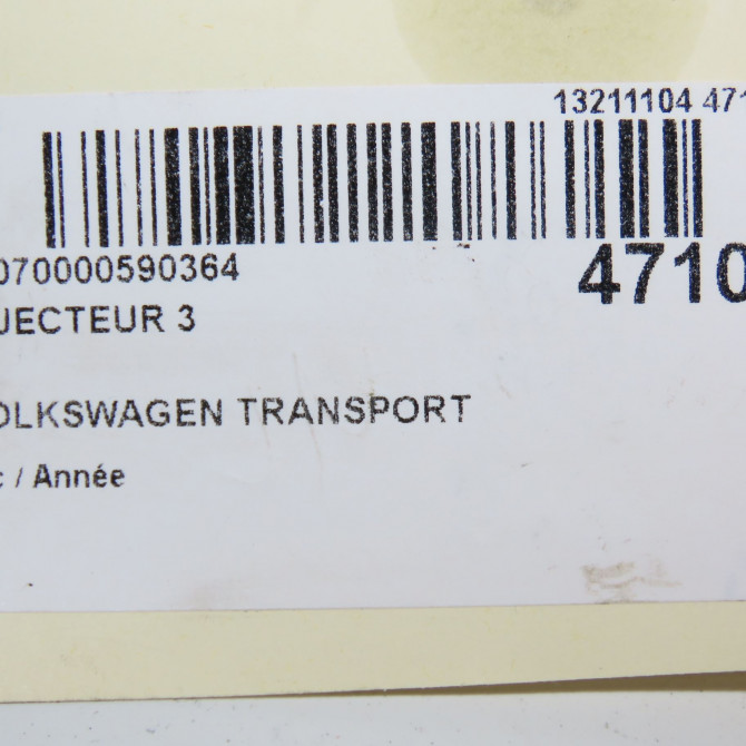 occasion VOLKSWAGEN TRANSPORTER V Phase 1 06-2003->08-2009 38130073AG 5