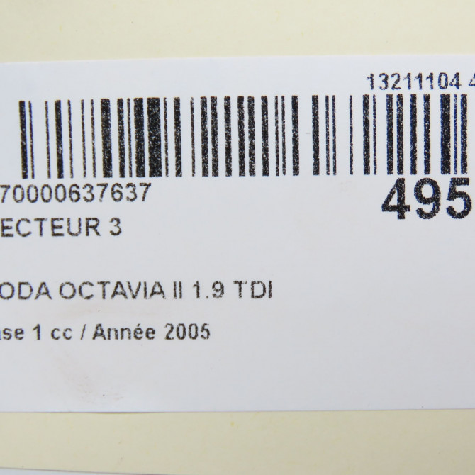 occasion SKODA OCTAVIA II Phase 1 06-2004->10-2008 1.9 TDI 105ch 38130073AG 4