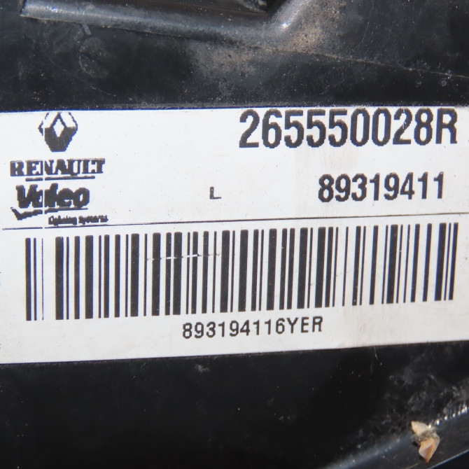 Feu arrière interieur gauche occasion RENAULT MEGANE III Phase 1 04-1995->04-1999 1.5 DCI 110ch 265550028R 4