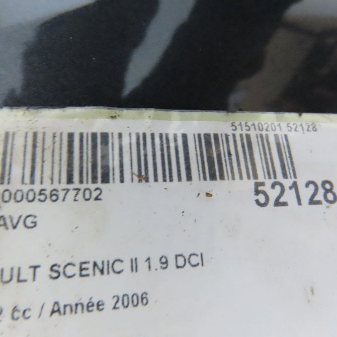 Aile avant gauche occasion RENAULT SCENIC II Phase 2 09-2006->04-2009 1.9 DCI 130ch 8200020568 4