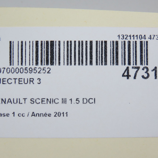 occasion RENAULT SCENIC III Phase 1 04-2009->11-2011 1.5 DCI 110ch 4