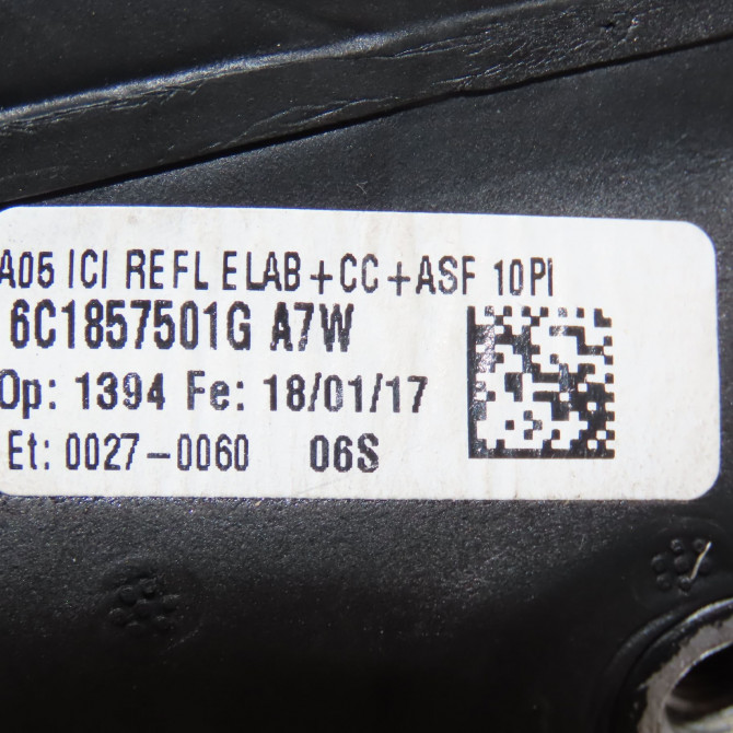 Retroviseur exterieur electrique gauche occasion VOLKSWAGEN POLO V Phase 2 02-2014->... 1.2i 90ch 5