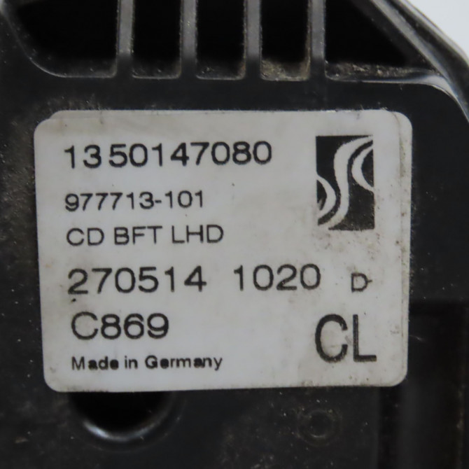 Serrure porte avd occasion FIAT DUCATO III Phase 1 06-2006->10-2014 2.3 D Turbo Multijet 130ch 1393819080 5
