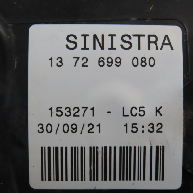 Feu arrière gauche occasion FIAT DUCATO III Phase 1 06-2006->10-2014 1372699080 4