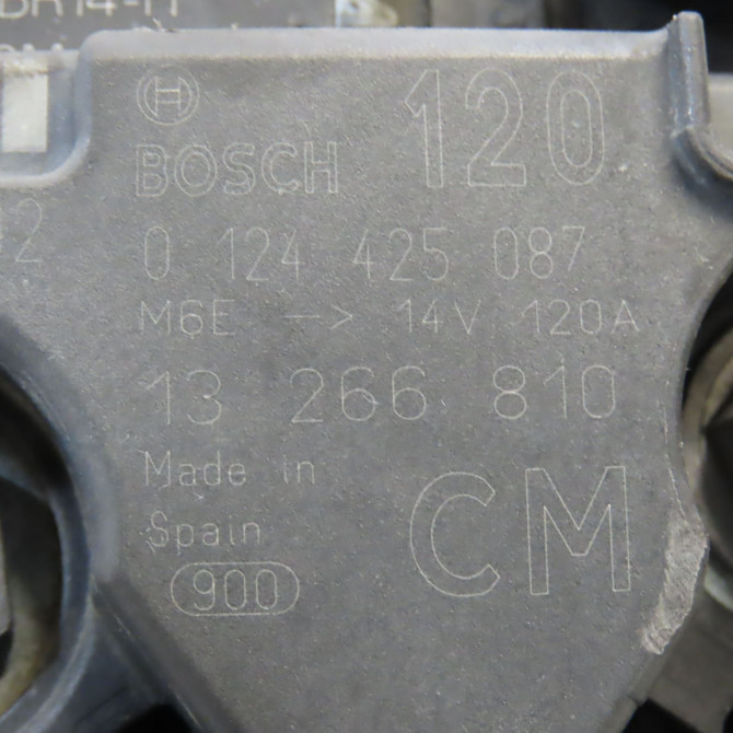 Alternateur occasion OPEL CORSA IV Phase 2 01-2011->03-2015 13266809 7