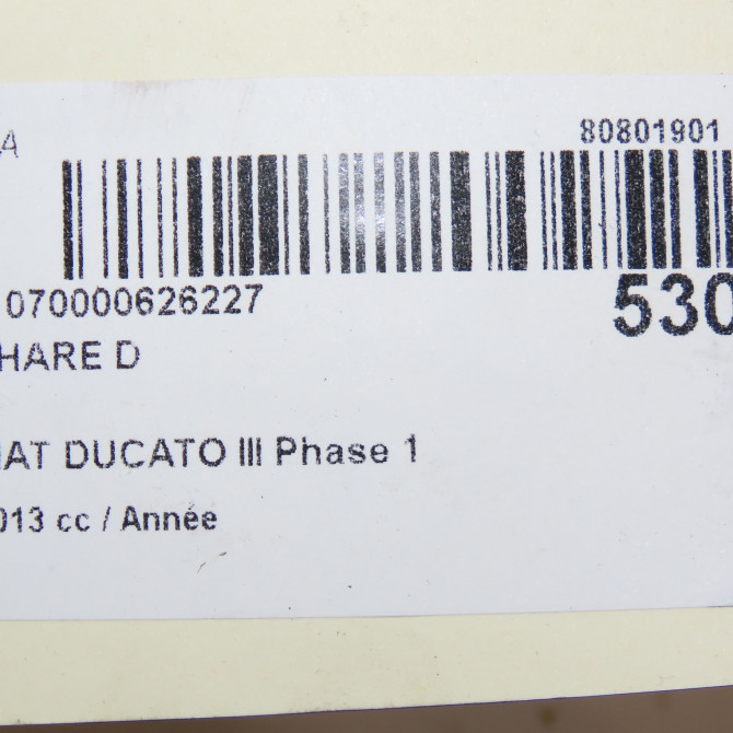 Phare droit occasion FIAT DUCATO III Phase 1 06-2006->10-2014 1369495080 6