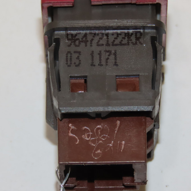 Bouton de warning occasion PEUGEOT 207 Phase 1 04-2006->06-2013 1.6 HDI 8v 92ch 6554RQ 3