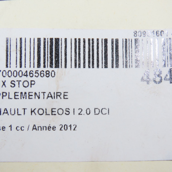 Feux stop supplementaire occasion RENAULT KOLEOS I Phase 1 06-2008->12-2011 2.0 DCI 150ch 26590JY00A 5