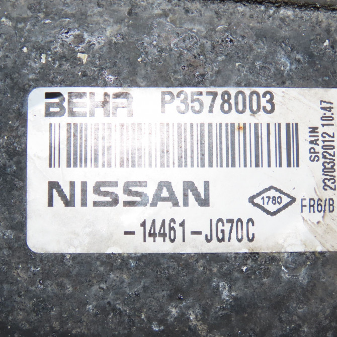 Echangeur air occasion RENAULT KOLEOS I Phase 1 06-2008->12-2011 2.0 DCI 150ch 144968841R 3