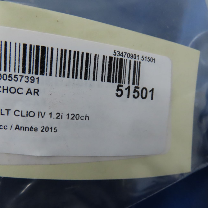 Pare-choc arrière occasion RENAULT CLIO IV Phase 1 07-2012->... 1.2i 120ch 850227031R 7