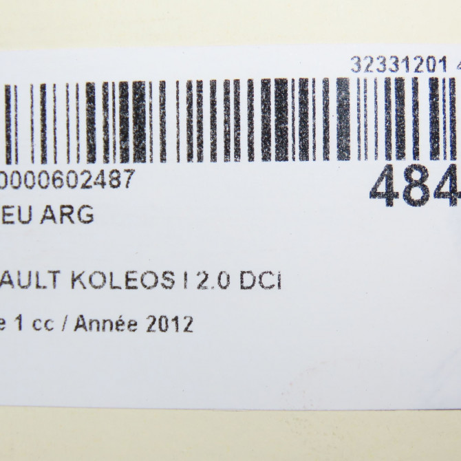 Moyeu arg occasion RENAULT KOLEOS I Phase 1 06-2008->12-2011 2.0 DCI 150ch 402022933R 6