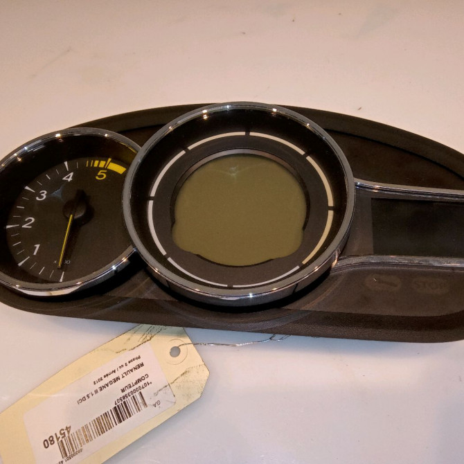 Compteur occasion RENAULT MEGANE III Phase 2 01-2012->06-2014 1.5 DCI 110ch 248105260R 1