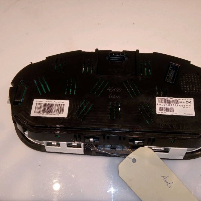 Compteur occasion RENAULT MEGANE III Phase 2 01-2012->06-2014 1.5 DCI 110ch 248105260R 2