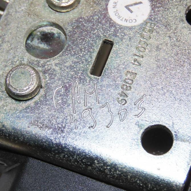 Ceinture avant droite occasion RENAULT SCENIC II Phase 2 09-2006->04-2009 1.5 DCI 105ch 868846808R 4