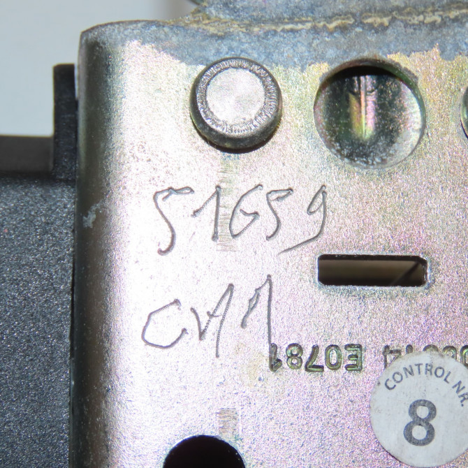 Ceinture avant droite occasion RENAULT SCENIC II Phase 2 09-2006->04-2009 1.5 DCI 105ch 868846808R 4