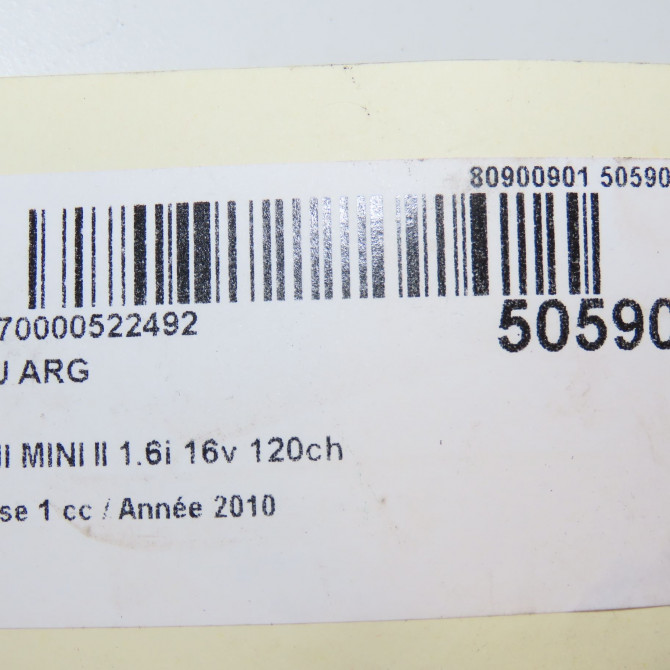 Feu arrière gauche occasion MINI MINI II Phase 1 09-2006->12-2010 1.6i 16v 120ch 63212757011 5