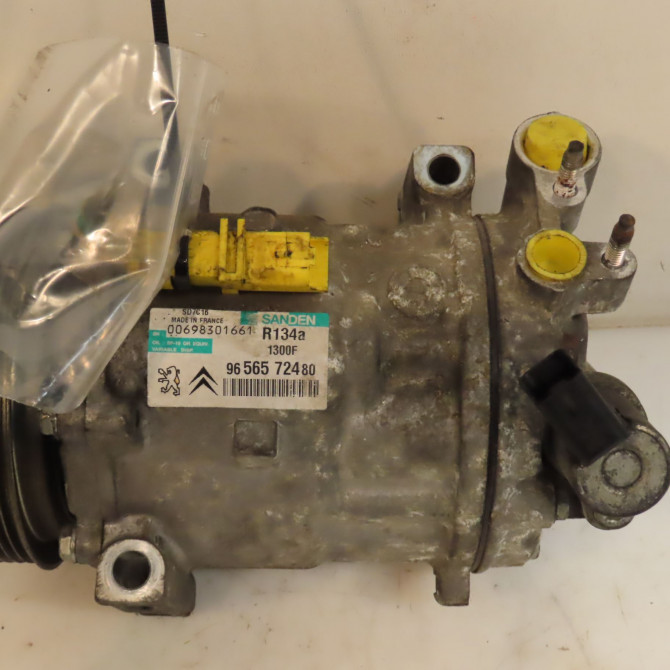 Compresseur air conditionne occasion PEUGEOT 407 COUPE Phase 1 10-2005->12-2011 2.2i 163ch 648779 2