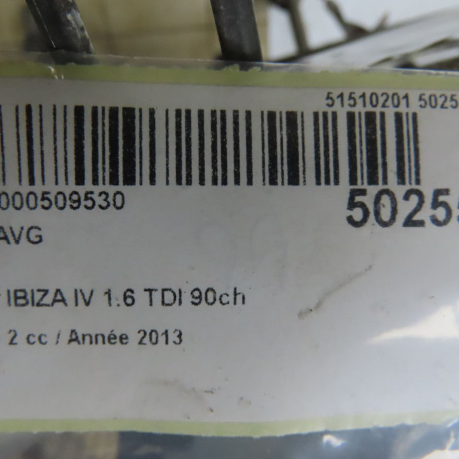 Aile avant gauche occasion SEAT IBIZA IV IBIZA IV Phase 2 2012-02-01->2016-03-31 1.6 TDI 90ch 6J0821021D 5