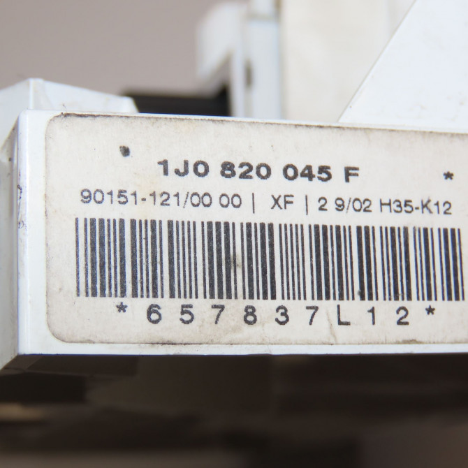 Commande de chauffage occasion VOLKSWAGEN GOLF IV GOLF IV Phase 1 1998-01-01->2005-06-30 1.6i 16v 1J0820045F 4