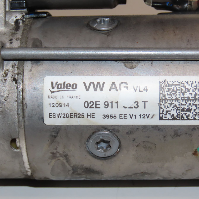 Démarreur occasion VOLKSWAGEN GOLF VII GOLF VII Phase 1 2012-10-01->2017-06-30 2.0 TDI 150ch 3