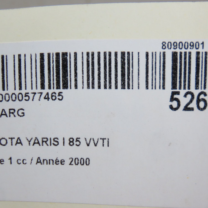 Feu arrière gauche occasion TOYOTA YARIS I Phase 1 04-1999->03-2003 85 VVTI 8156052120 5