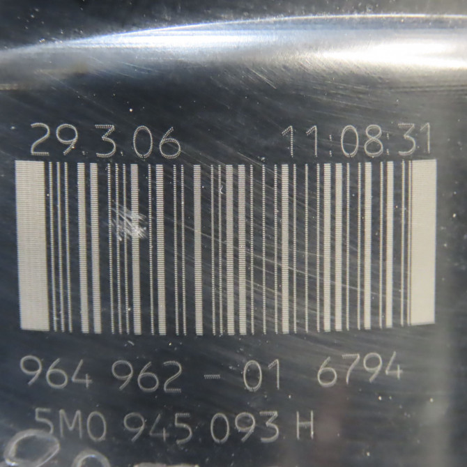 Feu arrière interieur gauche occasion VOLKSWAGEN GOLF PLUS Phase 1 03-2005->03-2009 1.9 TDI 105ch 5M0945093M 4