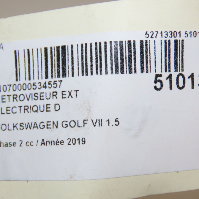 Retroviseur exterieur electrique droit occasion  5G1857508FH9B9 6