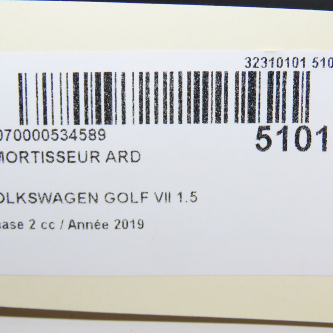 Amortisseur arrière droit occasion  5Q0513029DP 3