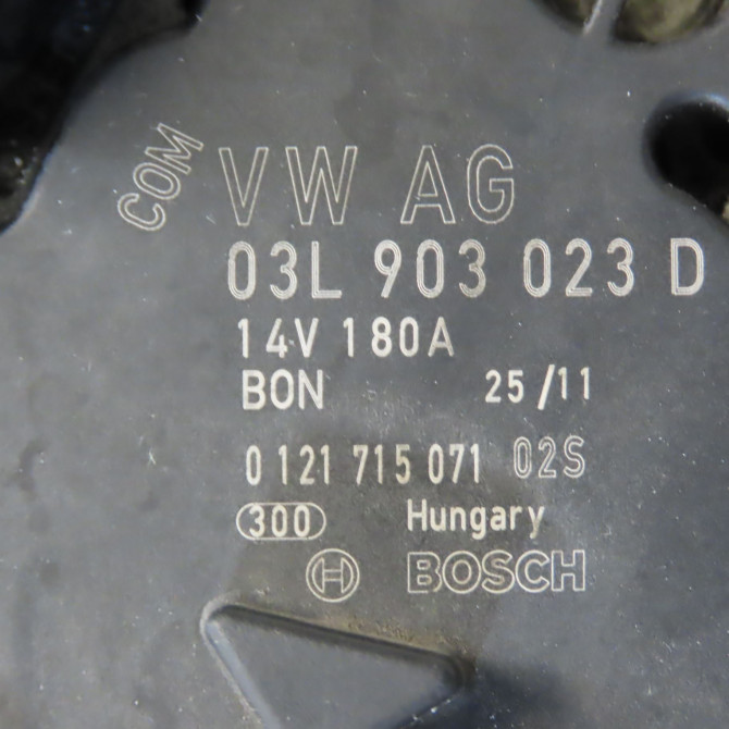 Alternateur occasion VOLKSWAGEN PASSAT VI Phase 1 BREAK 10-2010->04-2015 7