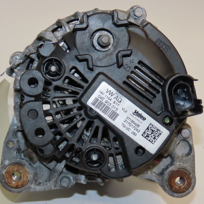 Alternateur occasion VOLKSWAGEN POLO V Phase 2 02-2014->... 1.2i 90ch 5