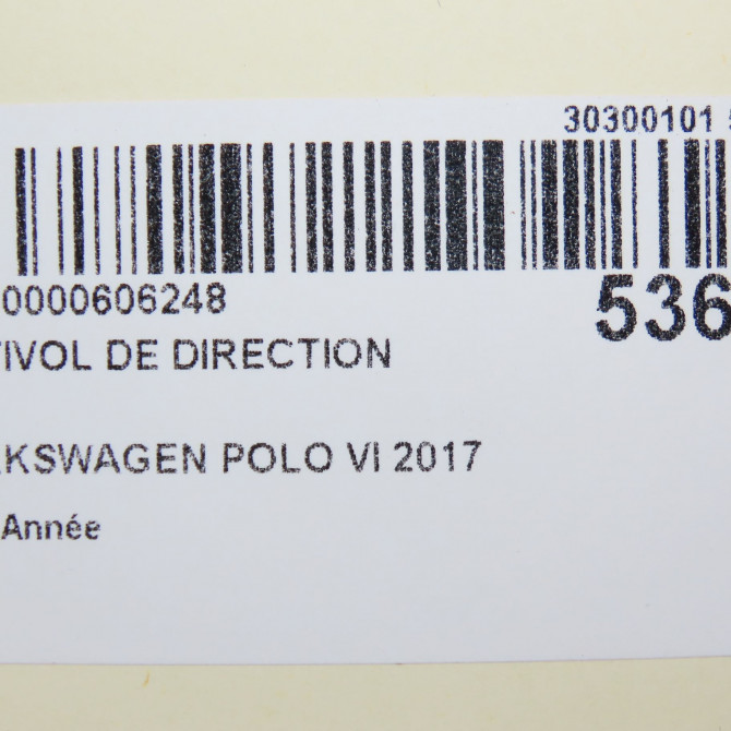 Antivol de direction occasion VOLKSWAGEN POLO VI 1K0905851D 6