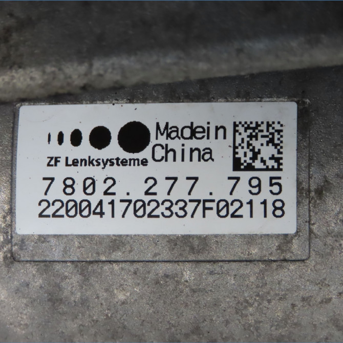 Cremaillere occasion B.M.W. SERIE 1 II phase 2 03-2015->... 114 D 95ch 32106892977 5