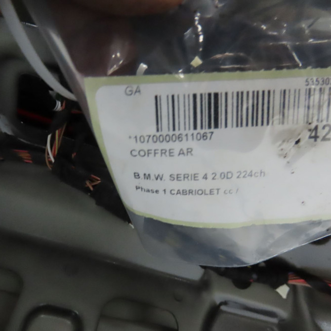 Coffre arrière occasion  41007354896 5