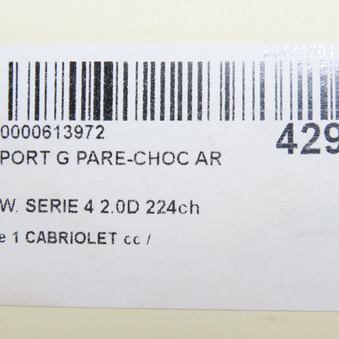 Support g pare-choc ar occasion  51127428731 5