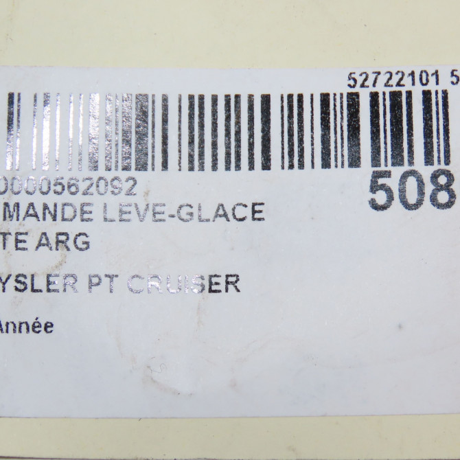 Commande leve-glace porte arrière gauche occasion CHRYSLER PT CRUISER 4