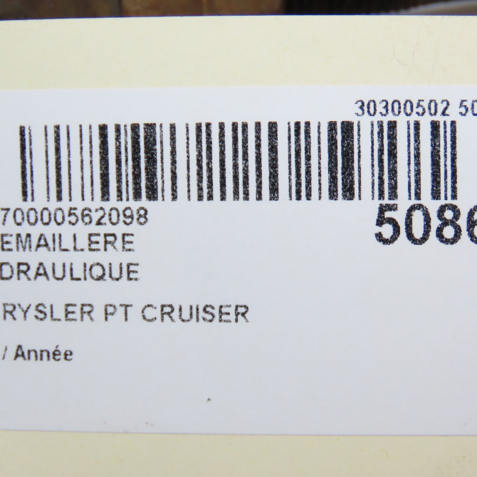 Cremaillere hydraulique occasion CHRYSLER PT CRUISER 4656458AH 6
