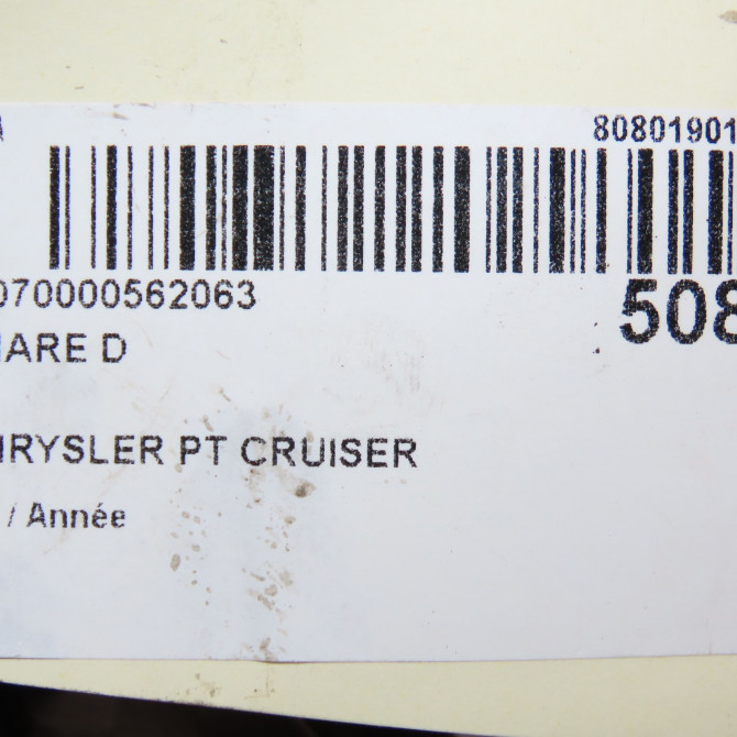 Phare droit occasion CHRYSLER PT CRUISER 5288766AK 4