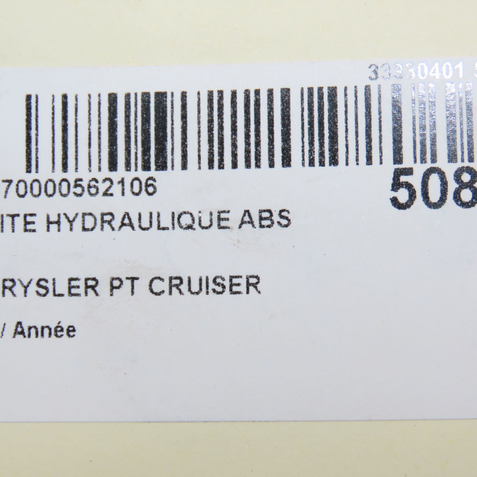 Unité hydraulique ABS occasion CHRYSLER PT CRUISER 5142283AA 5