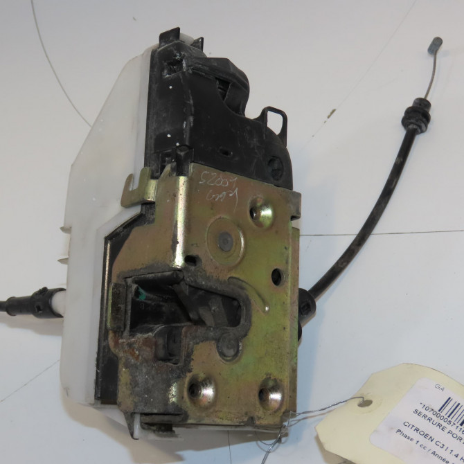 Serrure porte avd occasion CITROEN C3 I Phase 1 04-2002->10-2005 1.4 HDi 9136N5 1