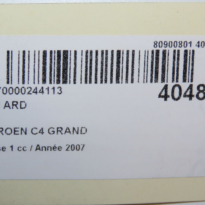 Feu arrière droit occasion CITROEN C4 GRAND PICASSO I Phase 1 10-2006->09-2013 1.6 HDI 110ch 6351AC 6