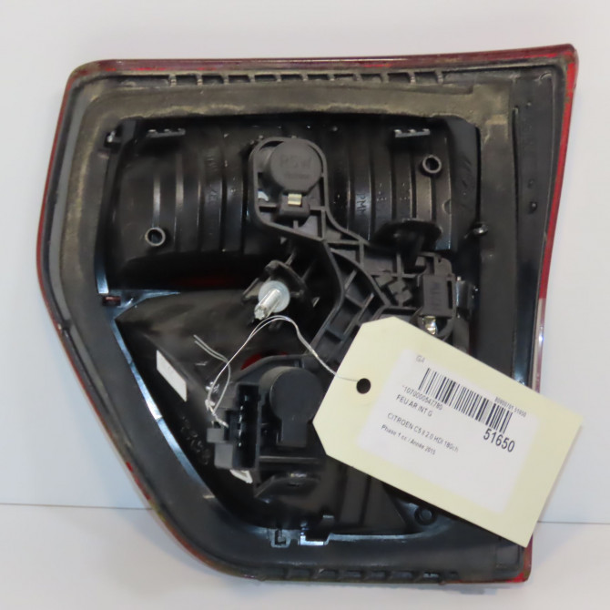 Feu arrière interieur gauche occasion CITROEN C5 II Phase 1 04-2008->... 2.0 HDI 180ch 6350LW 2