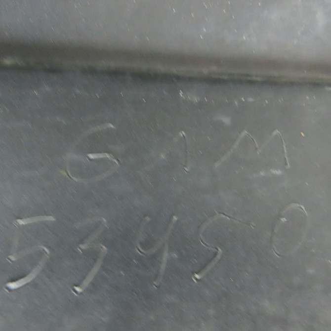 Pare-choc arrière occasion CITROEN DS3 Phase 1 04-1995->04-1999 1.6 E-HDI 90ch 1611631580 5