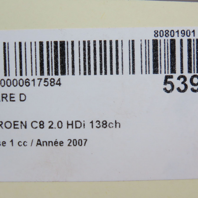 Phare droit occasion CITROEN C8 Phase 1 06-2002->... 2.0 HDi 138ch 620615 6