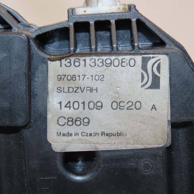 Serrure porte coulissante d occasion CITROEN JUMPER III Phase 1 06-2006->... 1633563880 6