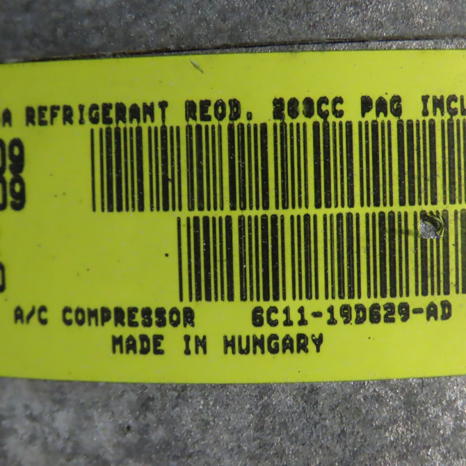 Compresseur air conditionne occasion CITROEN JUMPER III Phase 1 06-2006->... 6453SR 6