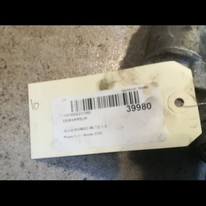Démarreur occasion ALFA ROMEO MI.TO MI.TO Phase 1 2008-09-01->2016-12-31 1.3 JTDM 95ch 51916170 3