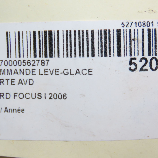 Commande lève-glace porte avant droite occasion FORD CMAX I Phase 1 09-2003->03-2007 1.8 TDCI 115ch 1223141 5