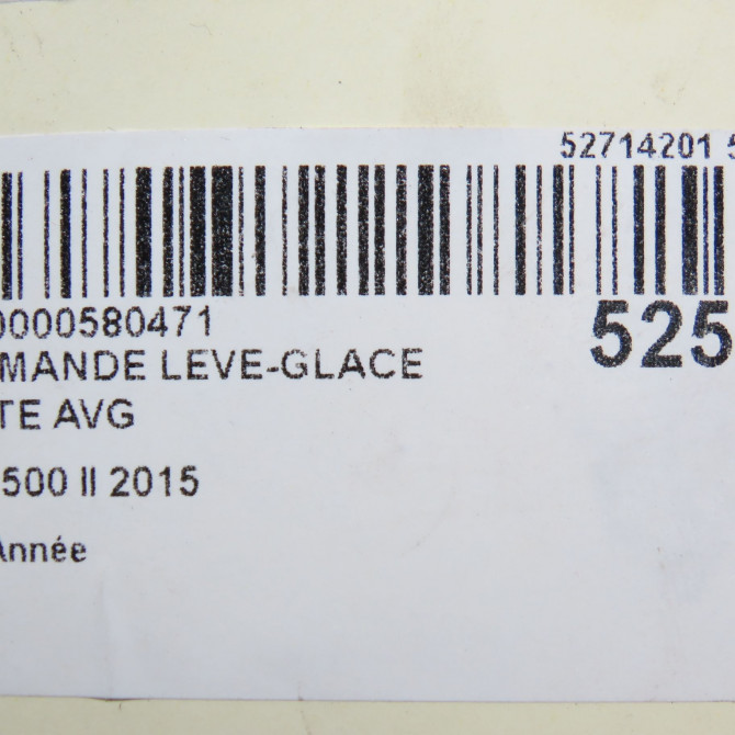 Commande lève-glace porte avant gauche occasion FIAT 500 L II Phase 1 07-2012->... 735632384 5