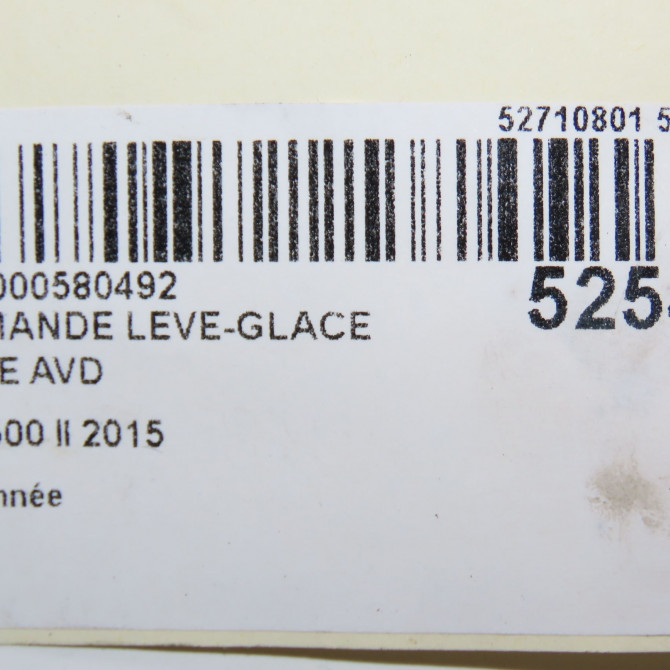 Commande lève-glace porte avant droite occasion FIAT 500 L II Phase 1 07-2012->... 735600120 4